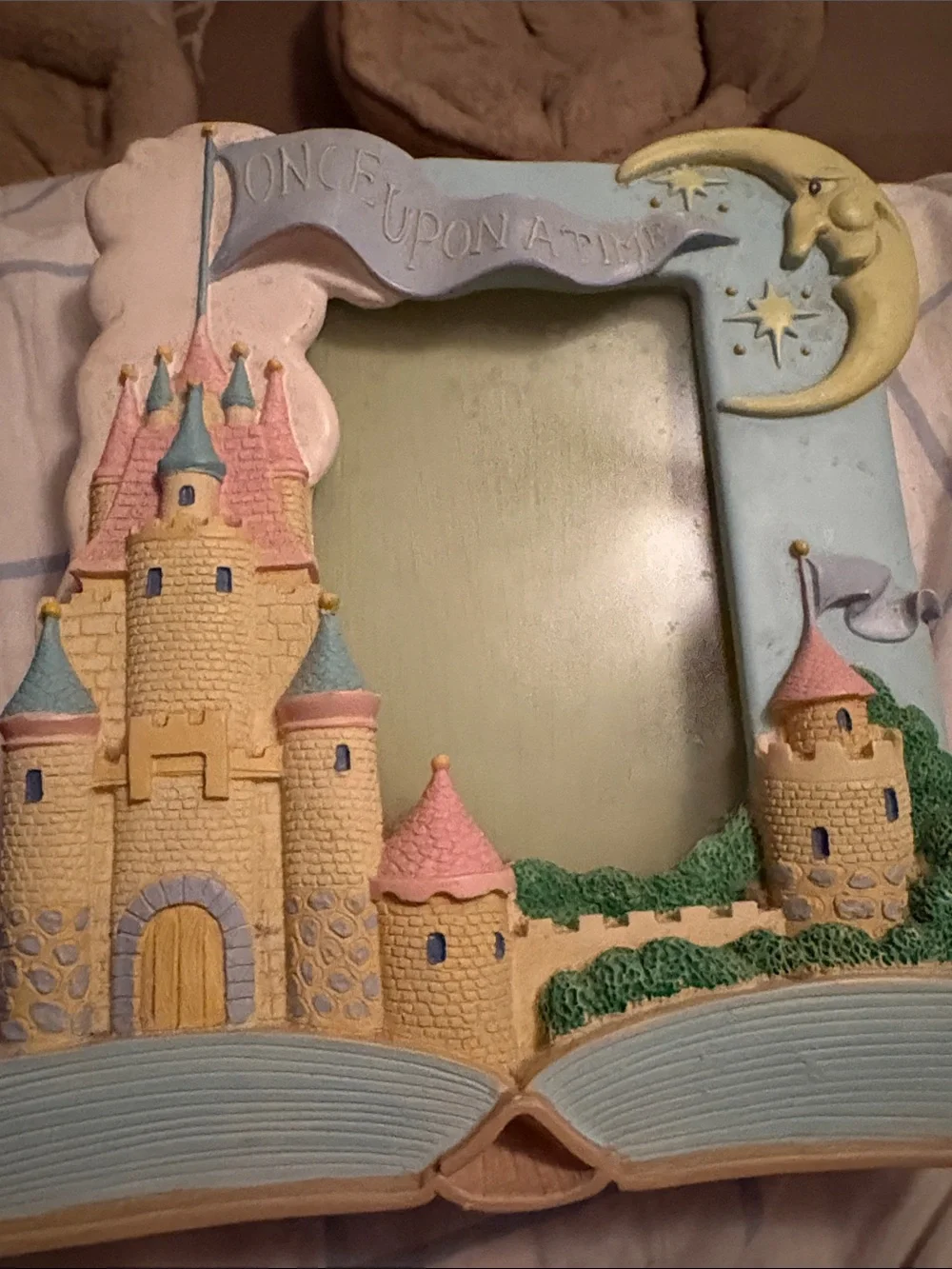 Once Upon a Time Castle Picture Frame - Pastel Multi